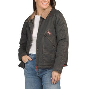 HUNTER Black Waxed Hunting Jacket